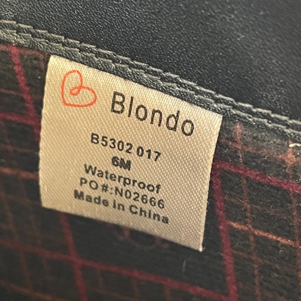 Blondo Leather Waterproof Over the Knee OTK Boot Block Heel 6